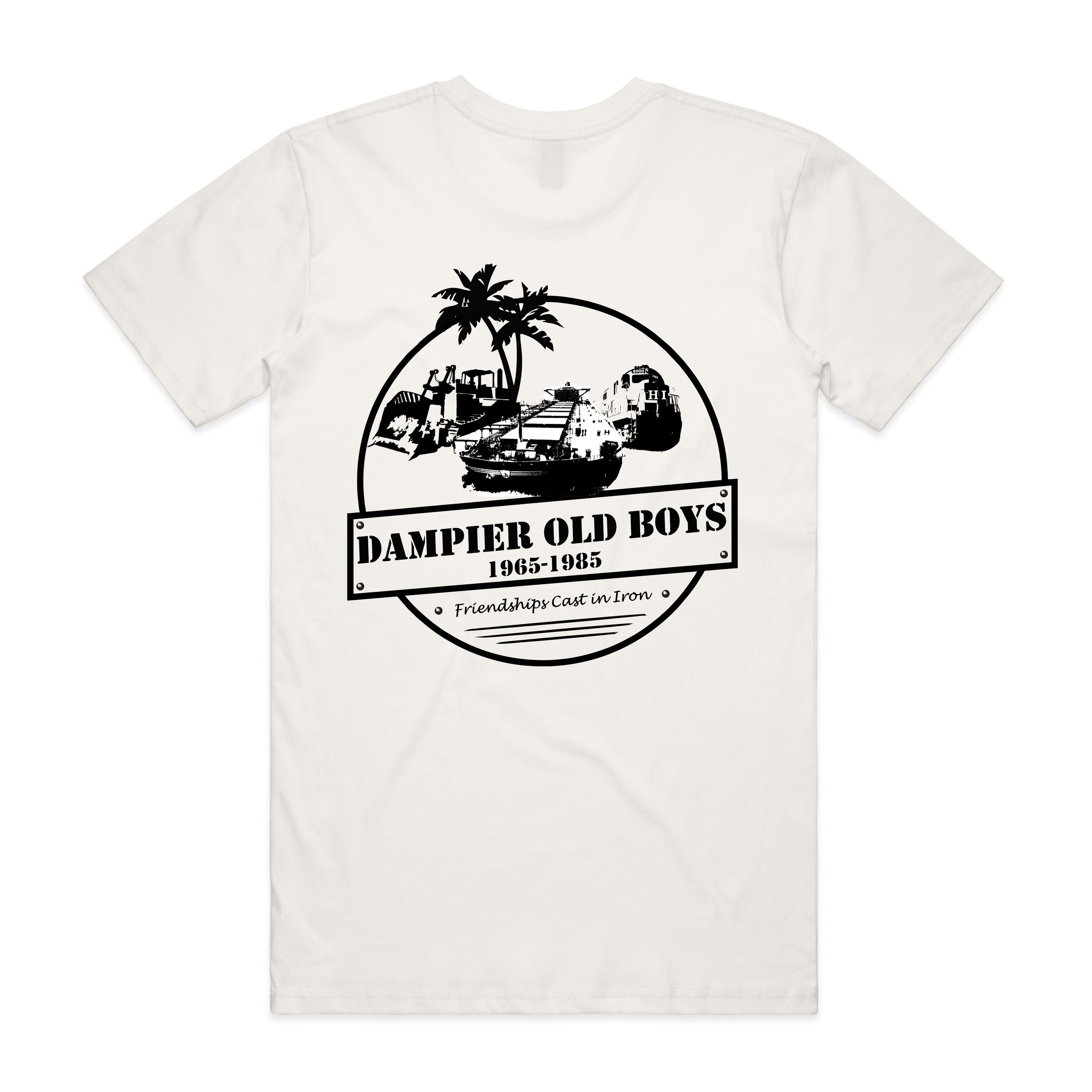 2019 T Shirt - Dampier Old Boys Reunion