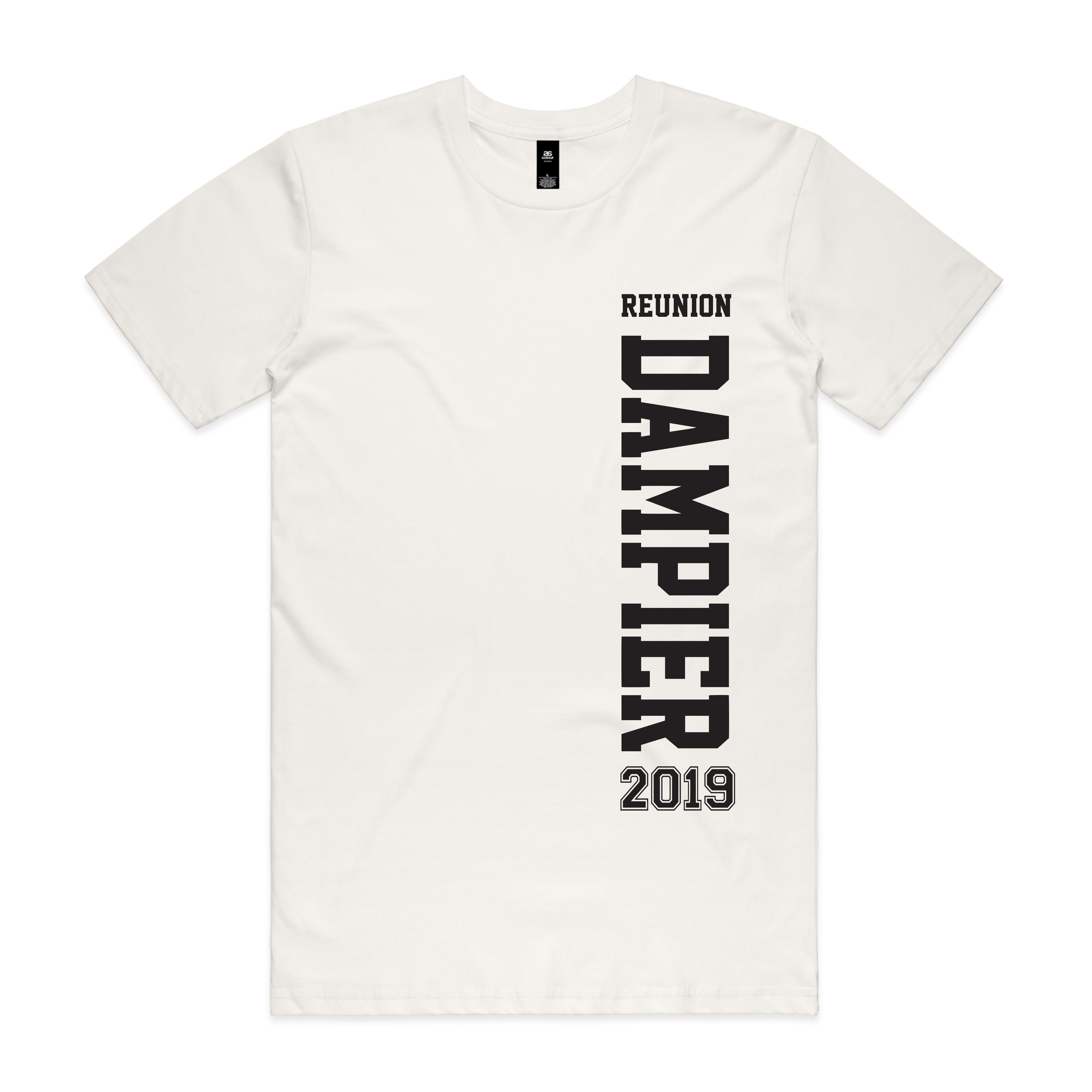 2019 T Shirt - Dampier Old Boys Reunion