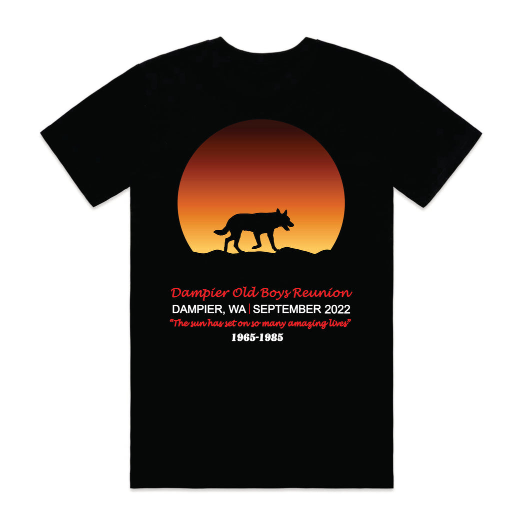 2022 Shirt - Dampier Old Boys Reunion