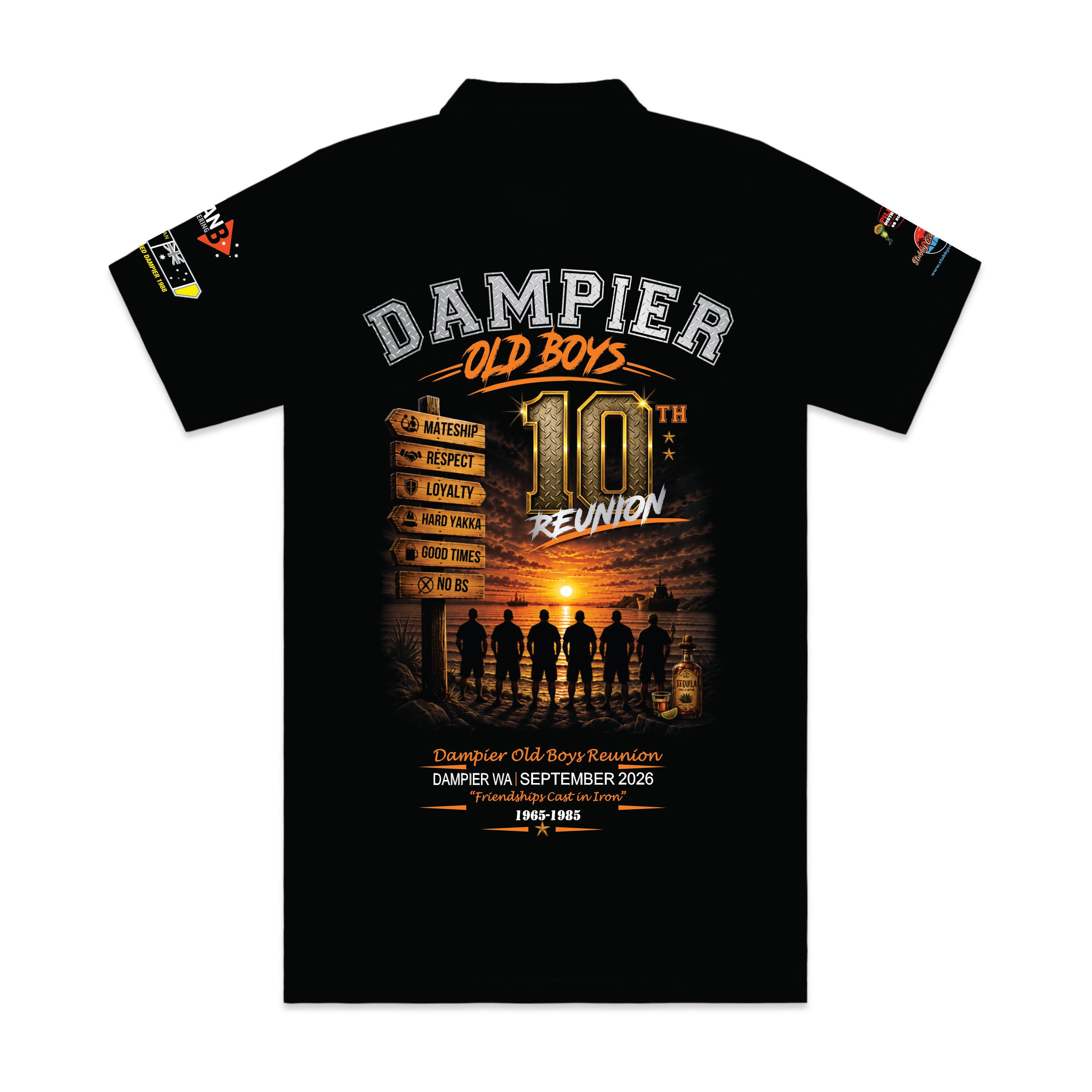 SPONSORED 2026 POLO - Dampier Old Boys 10th Anniversary Reunion
