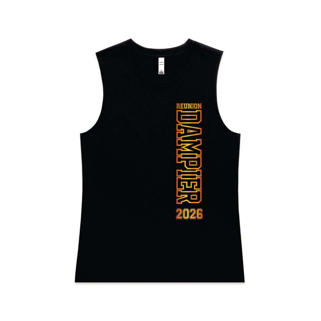 SPONSORED Ladies 2026 Singlet - Dampier Old Boys 10th Anniversary Reunion
