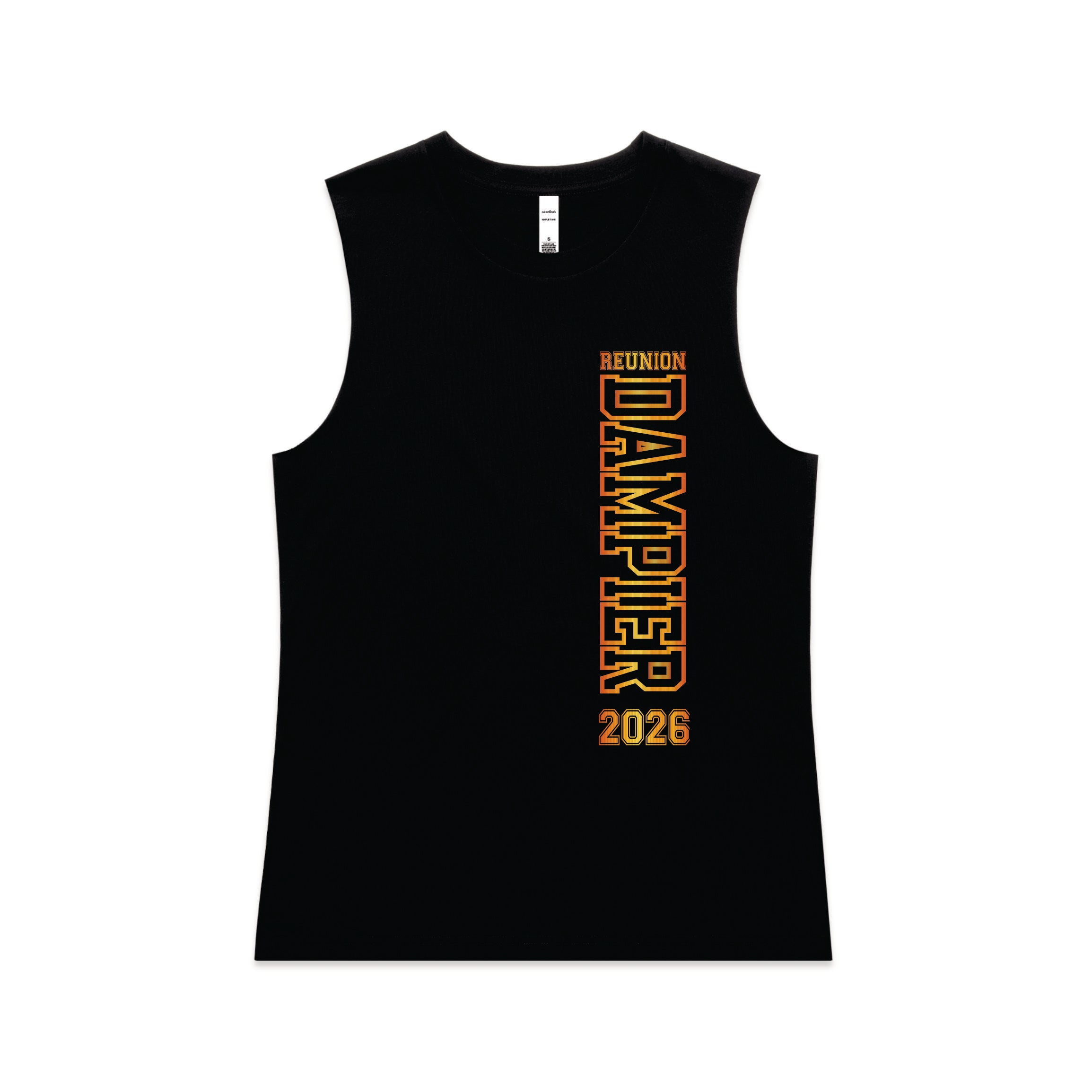SPONSORED Ladies 2026 Singlet - Dampier Old Boys 10th Anniversary Reunion